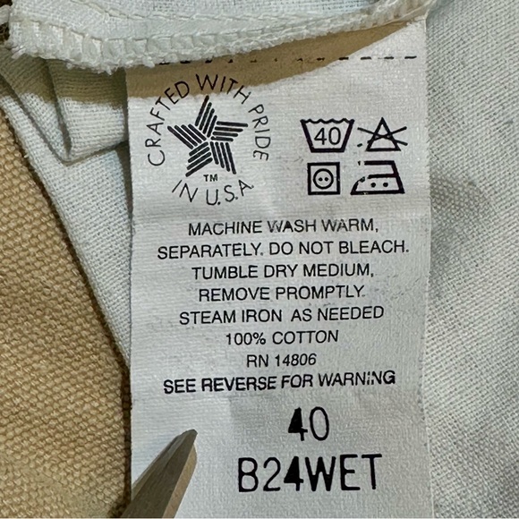 Carhartt CARPENTER SHORTS - Sz 40 - TAN - Picture 13 of 14